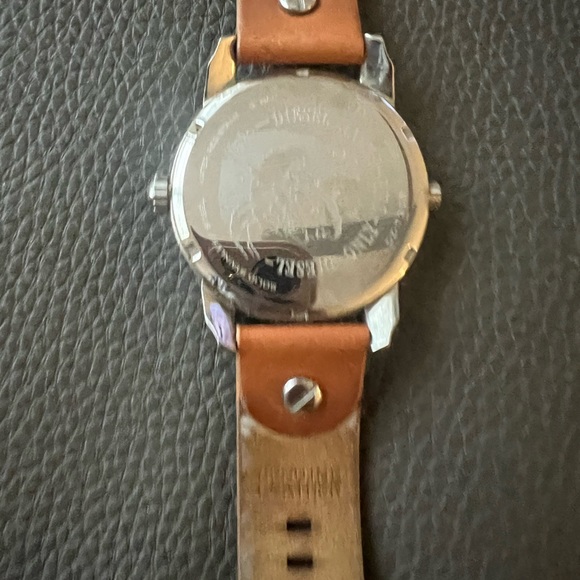 Diesel DZ7308 Blue and Black Dial Leather Men's Watch - Picture 6 of 14